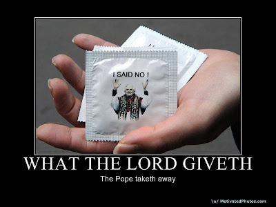 What The Lord Giveth Demotivational Poster