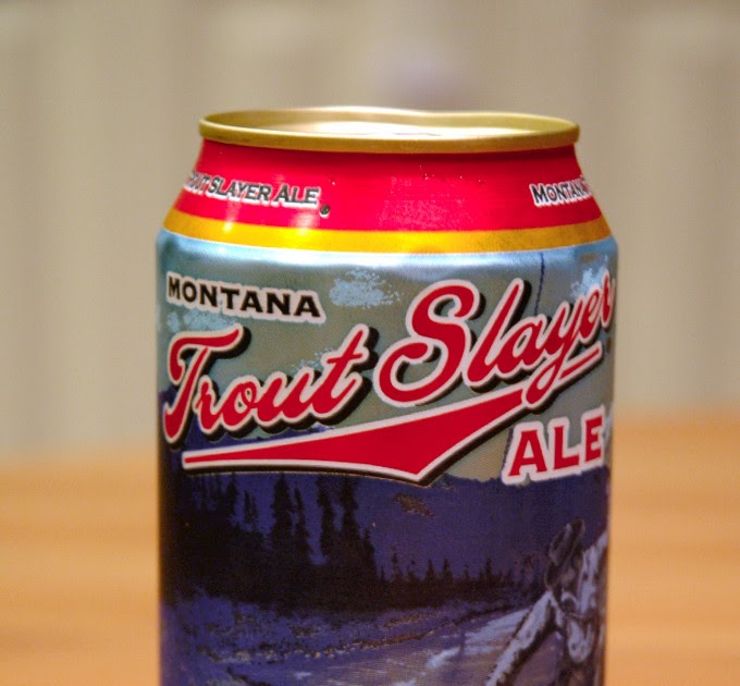 The Not So Professional Beer Blog Review Trout Slayer Ale, Big Sky Brewing