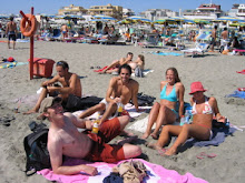 Pasty White Skin on Italian Beach