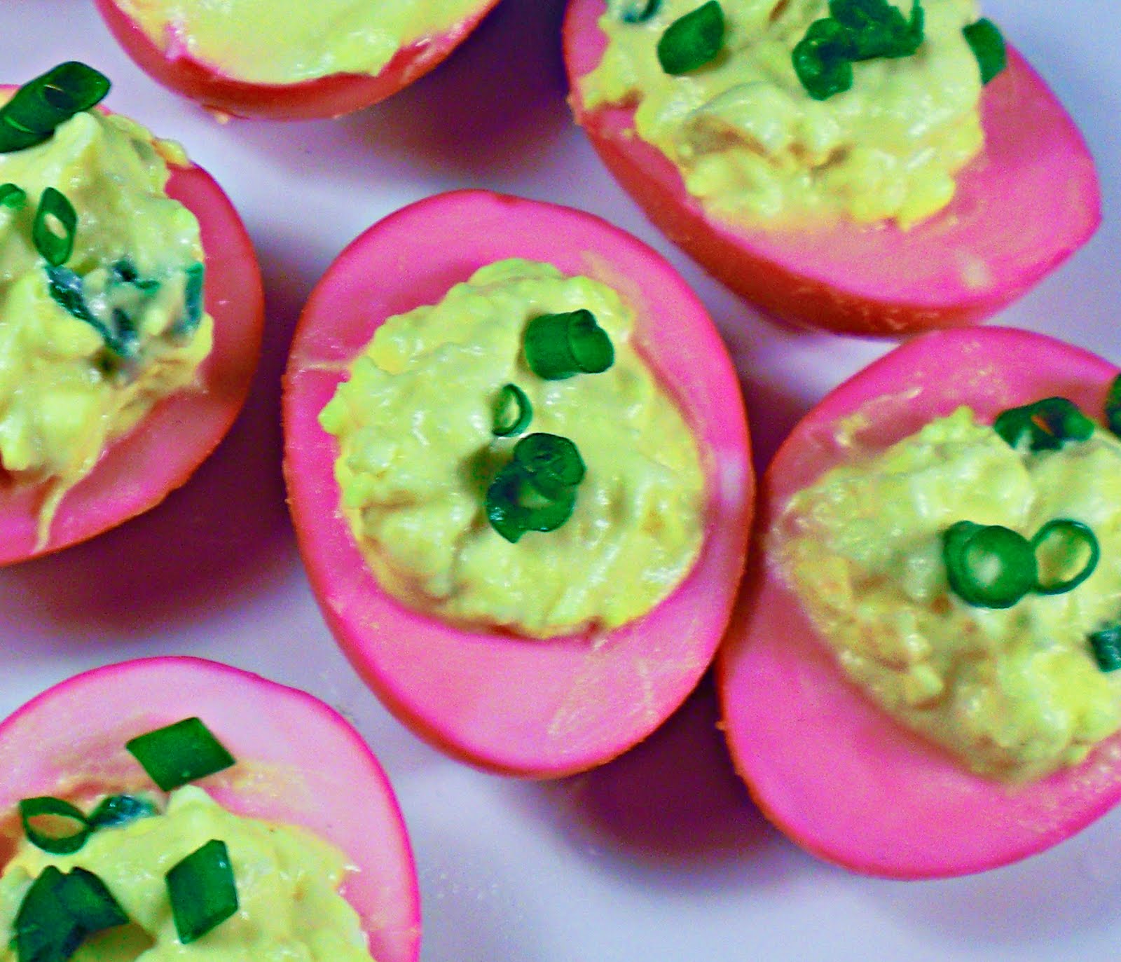 ChezWhat? purple pickled eggs