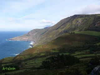 Vista de los acantilados de Herbeira