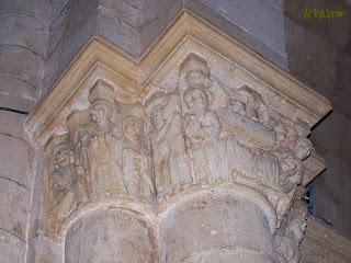 Capitel protagonista del Milagro de la Luz