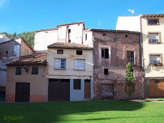 Nájera: Casas en la calle de Santa María
