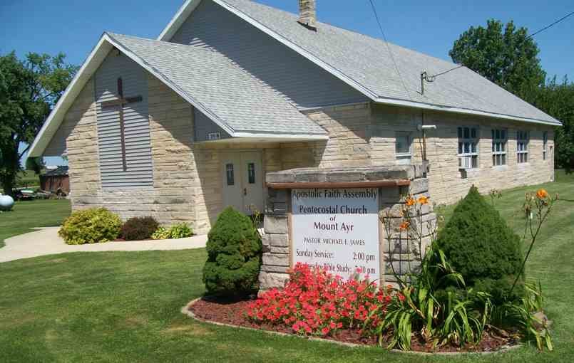 Rensselaer Adventures Going to church in Mt Ayr I