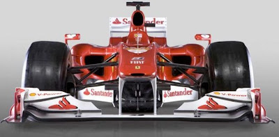 new Ferrari Formula 1 car for 2010