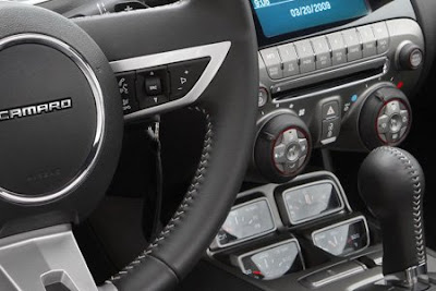The interior of the Chevy Camaro muscle car should be improved for 2012.