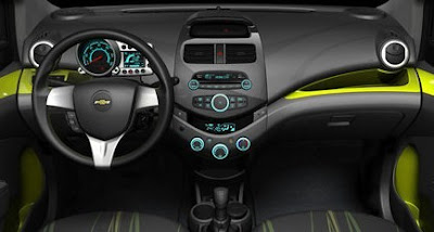 2010 Chevrolet Spark interior