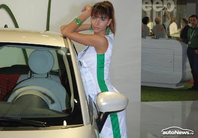 Perfect girls of MIAS 2010 -Moscow International Automobile Salon -
