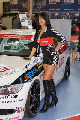 Exhibition at the Essen Motor Show Babes 2010