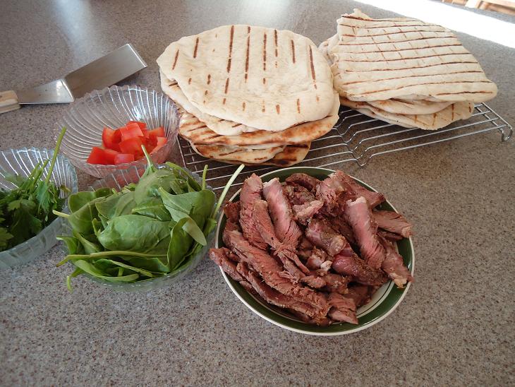 Menu Makeovers Flat Bread Sandwiches