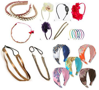 types hair headbands accessories tiara pink