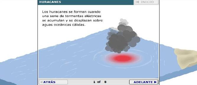 Bella Vista: Simulacro de cómo se forman los huracanes