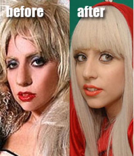 Rumored of Lady Gaga being through Plastic surgery I've no idea