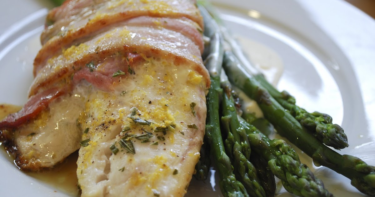 Cheesepluseverything Jamie Oliver's white fish wrapped in smoked bacon