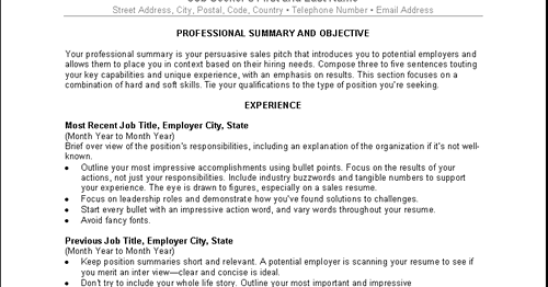 career and personal development cv content