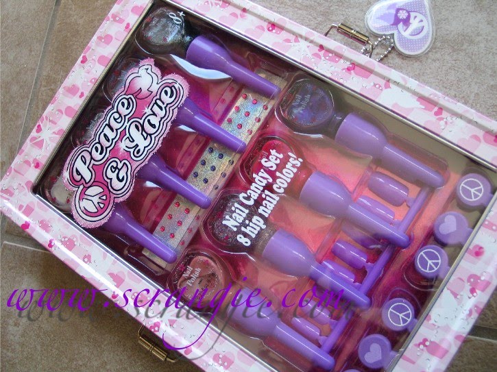 Scrangie Peace and Love Nail Kit from TJ Maxx!