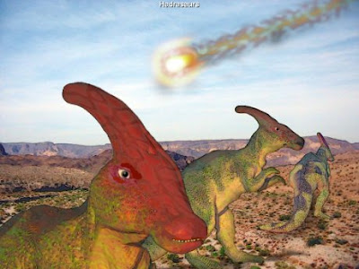 Meteor And Dinosaur