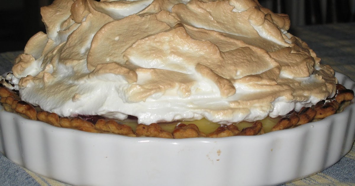 PASTA SEPETİ LİMONLU MERENG TART