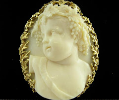 Baby Bacchus carving in ivory