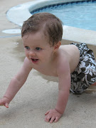 Liam at the Pool