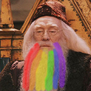 Damo TV! {Videoclip con Rupert Grint+facebook Voldy} - Página 3 Gay+dumbledore+beard