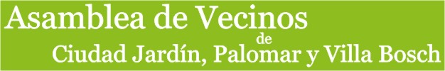 Asamblea de Vecinos de Ciudad Jardín, Palomar y Villa Bosch