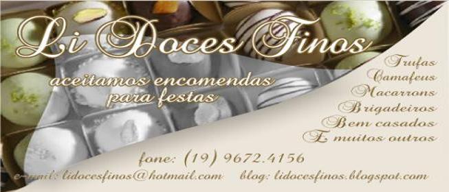 LI DOCES FINOS – ARARAS (19) 9672-4156