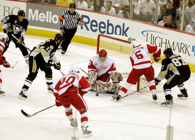 sidney crosby stanley cup wallpaper. The Sidney Crosby Show: Stanley Cup Finals Game 6: Pens v Red Wings (L