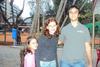Eu, minha irmã e o MI Diego di Berardino