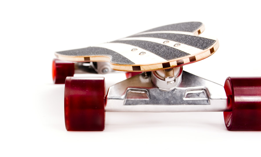 Лонгборд Ferrari Skateboard with Flash Wheels