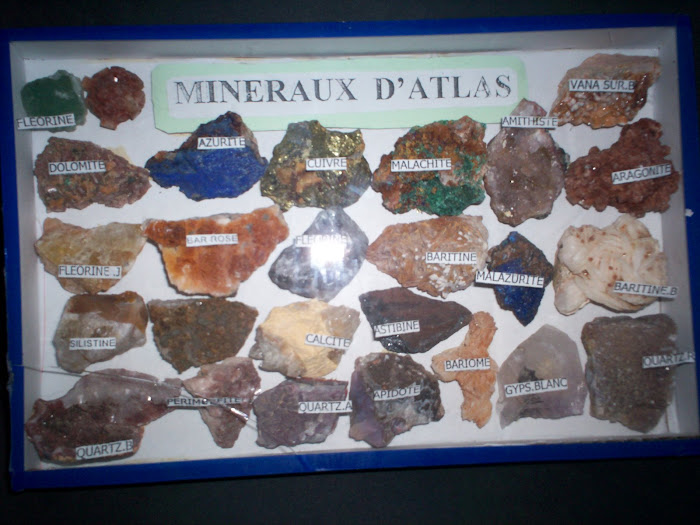 collectie mineral