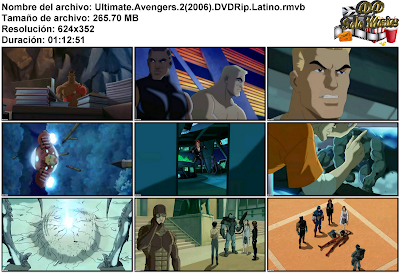 (Ultimate Avengers 2: Rise of the Panther) 2006 DVDrip (RMVB) Español Latino Capturas+UA2