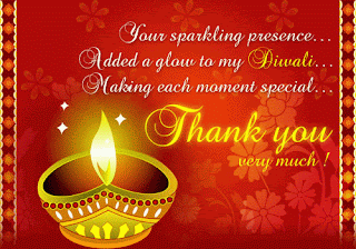 Diwali Thank You Cards