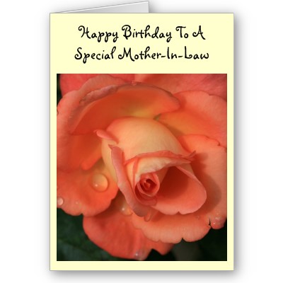 Mother-in-law Birthday Cards, Happy Birthday Mother-In-Law