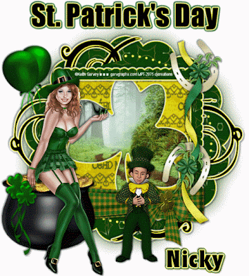 Открытка День Св. Патрика - Nicky Nicky St Patricks Day