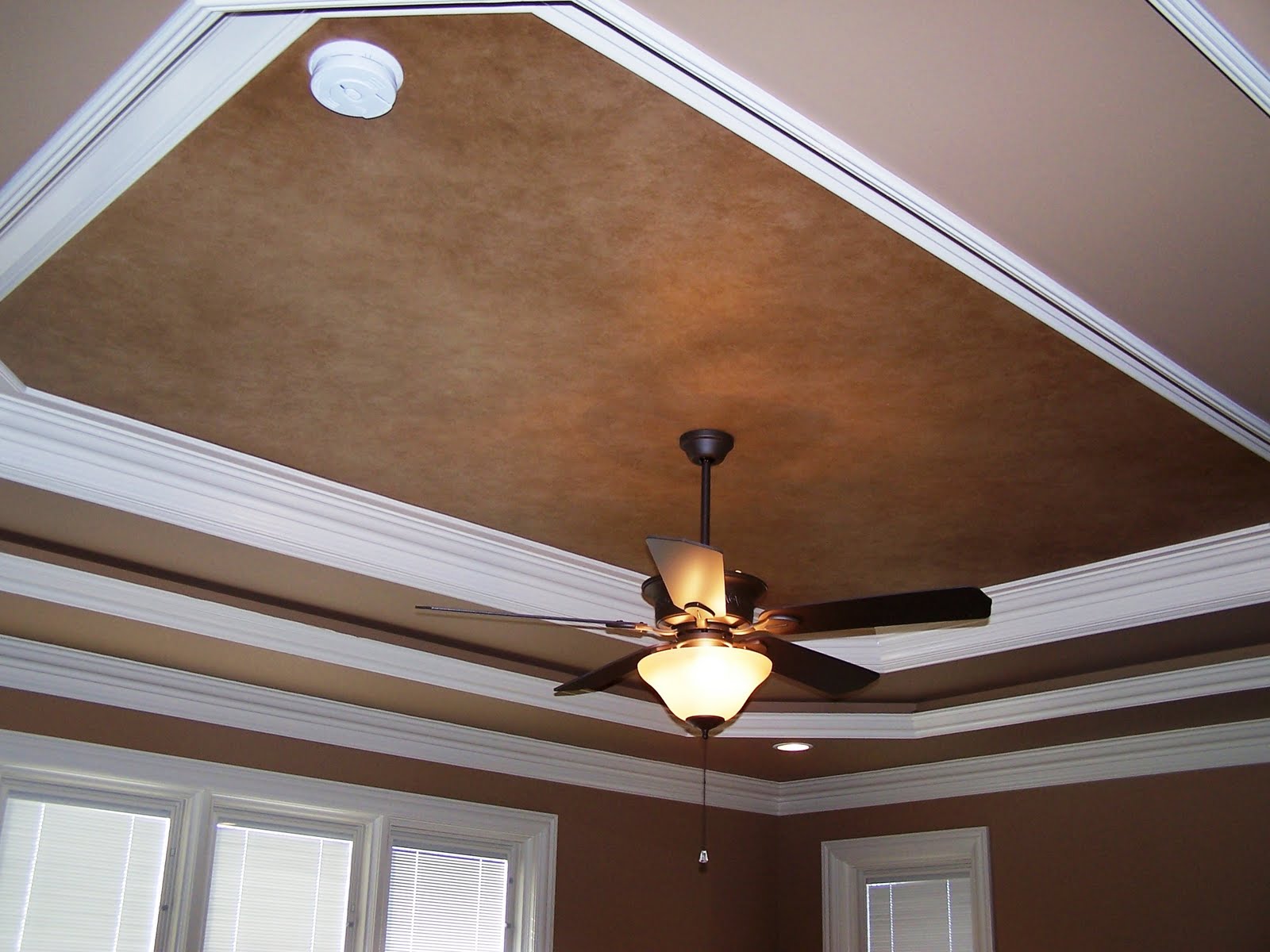 Dixon Specialty Finishes Llc Bronze And Gold Trey Ceiling