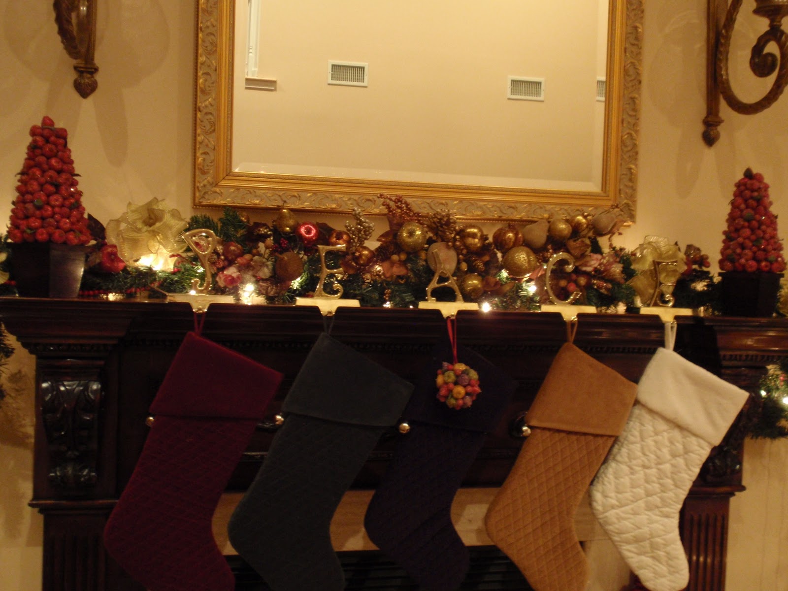 DIY by Design: Decorating a Mantle for Christmas