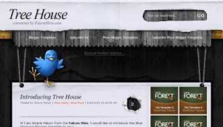 Tree House Blogger Template