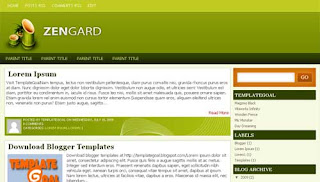 Zengard Blogger Template