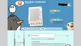 Another Undersea Anime Blogger Template
