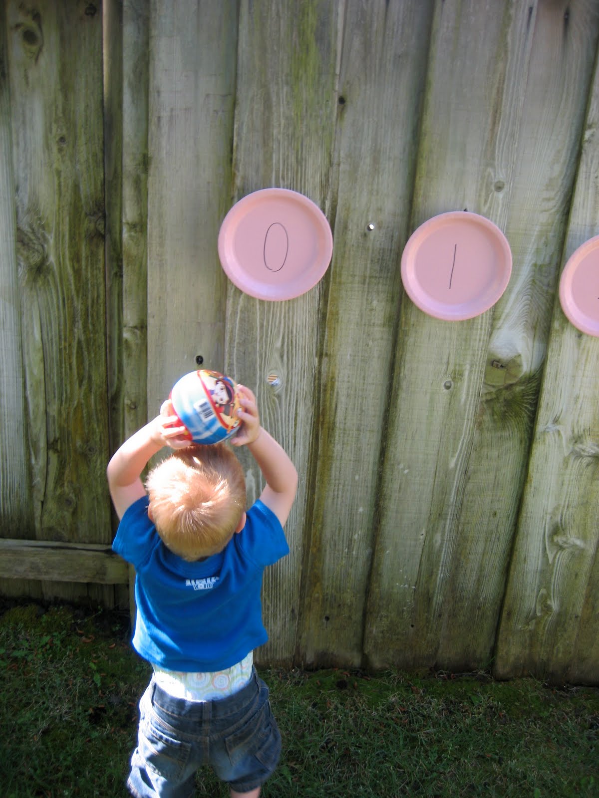Toddler Approved! Number Target Practice