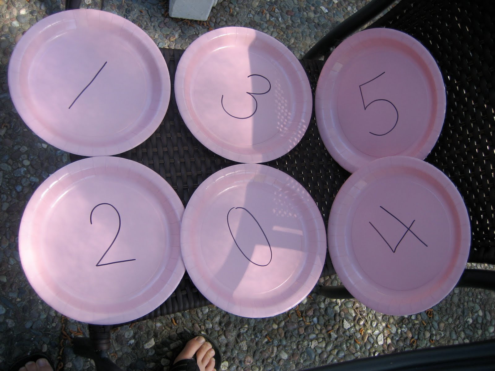 Toddler Approved! Number Target Practice