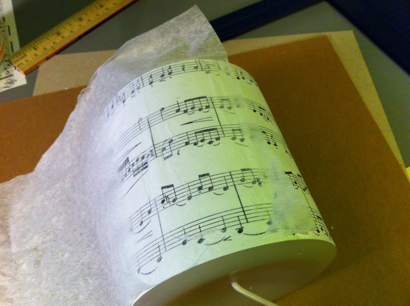 copycraft music print candles