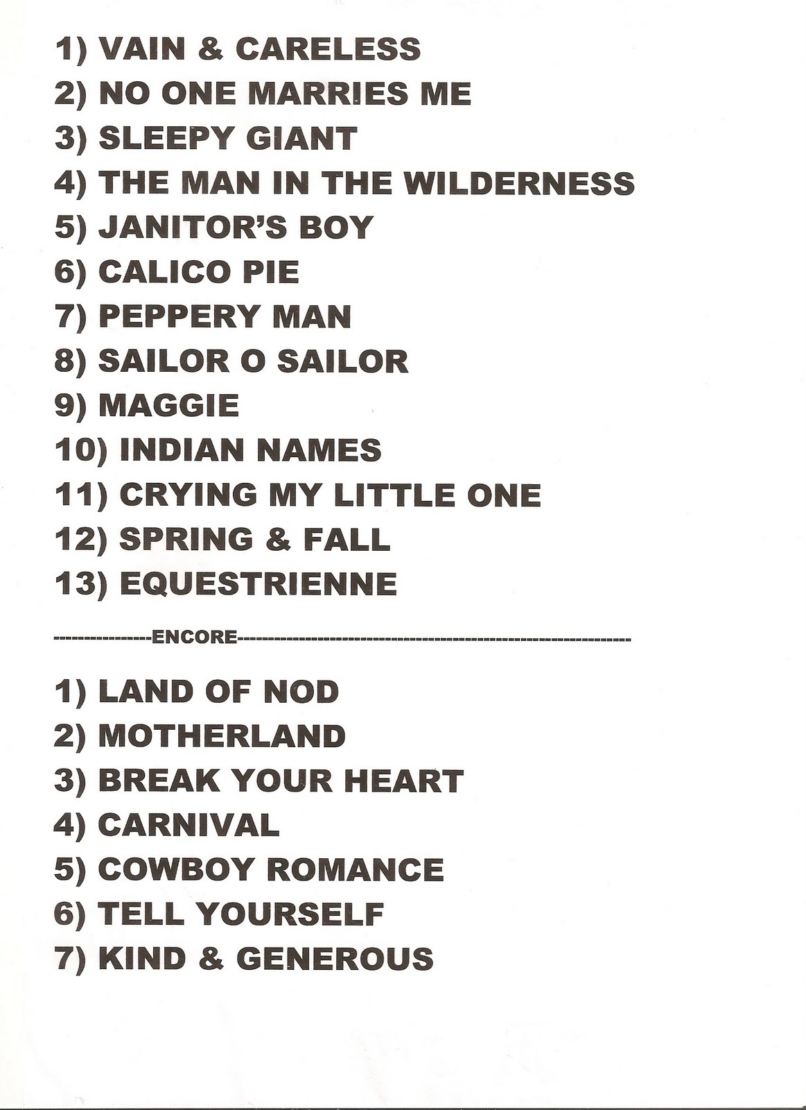 R'n'R MOTHERF***S LES CONCERTS 4 (SAISON 2009/10) NATALIE