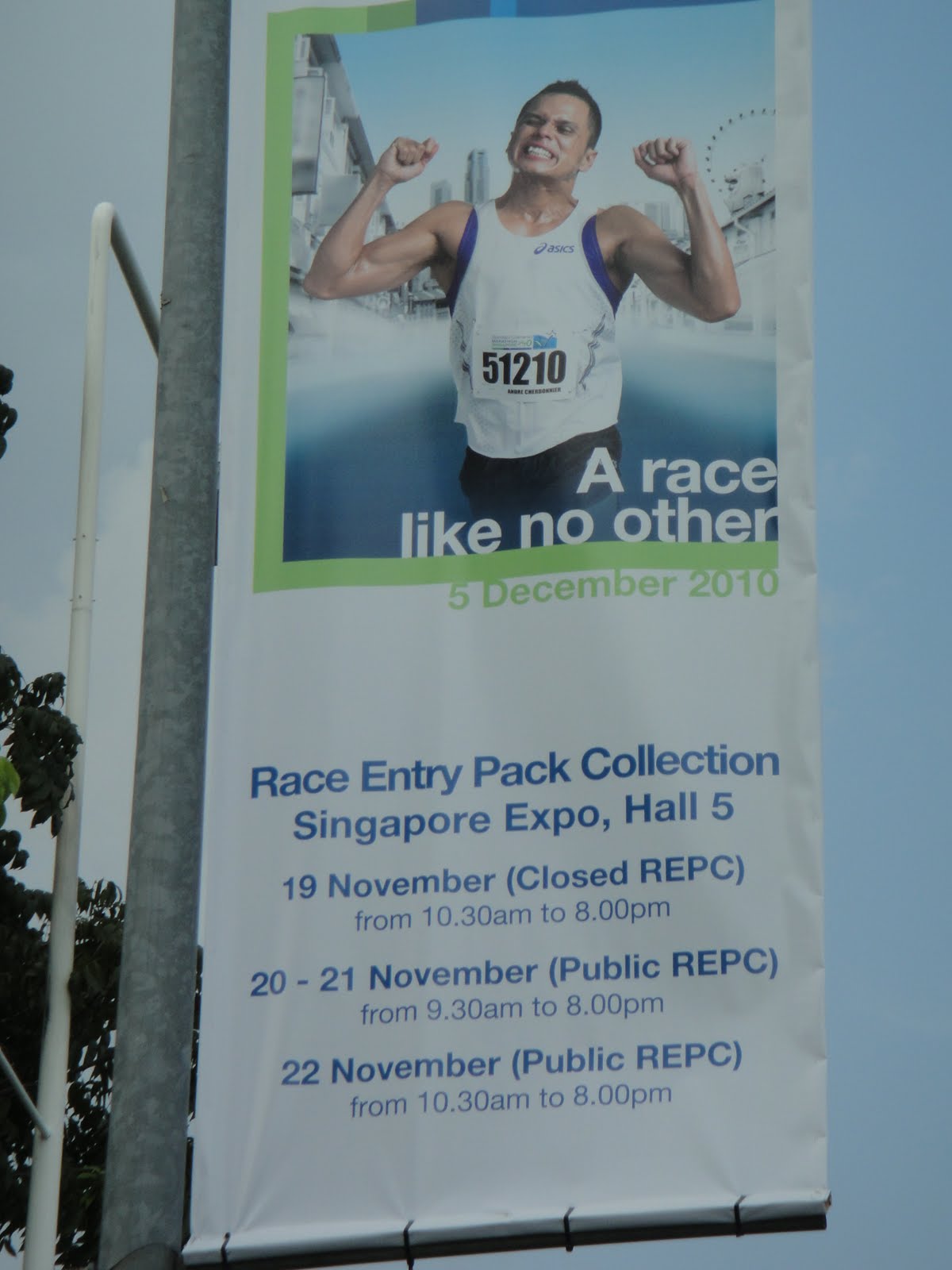 My daily life Standard Chartered Race Entry Pack Collection 2010
