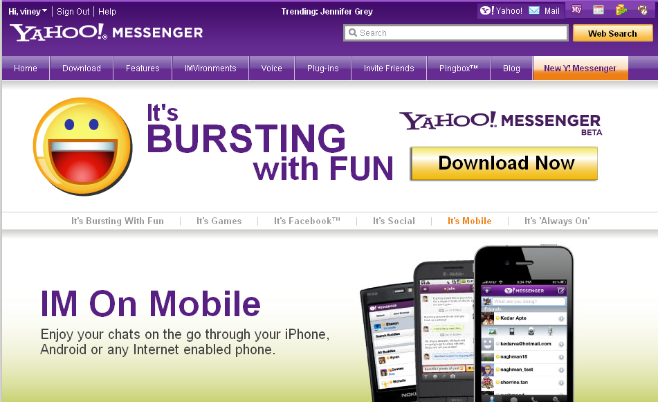 the new yahoo messenger the new yahoo messenger