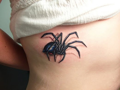 hell of a spider tattoo