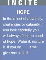 INCITE: Hope