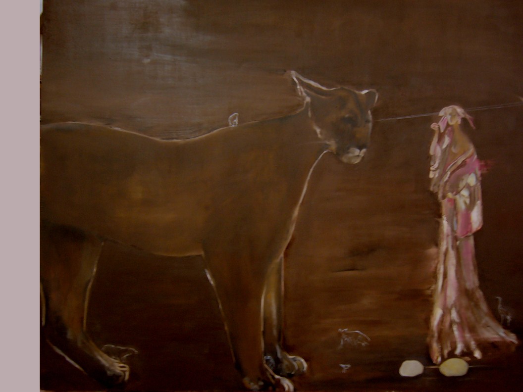 [Cougar+and+Woman+-+oil+on+silk++3'x4'.jpg]