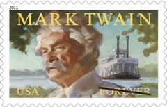 Mark Twain Stamp